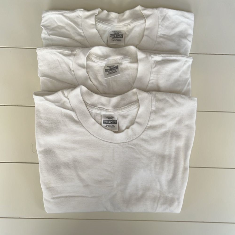 DAVID TAYLOR White Undershirts